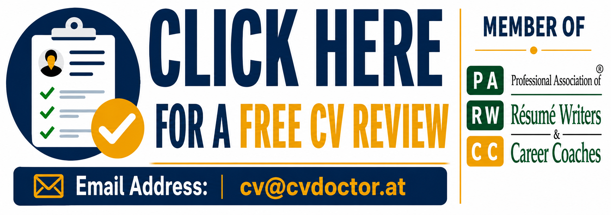 Free Professional CV Review Austria - The CV Doctor